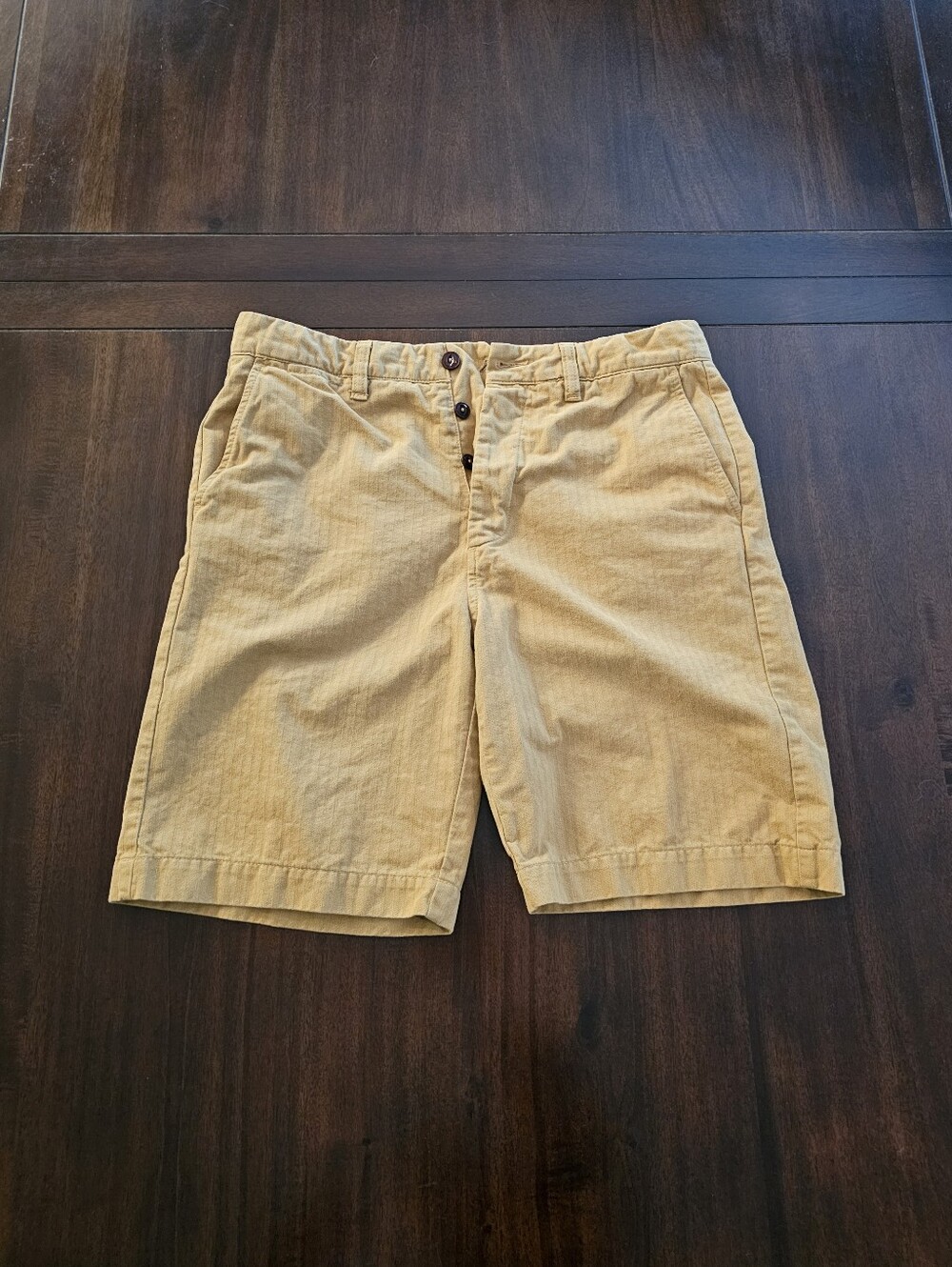 Tellason Chino Shorts Khaki Size 33
